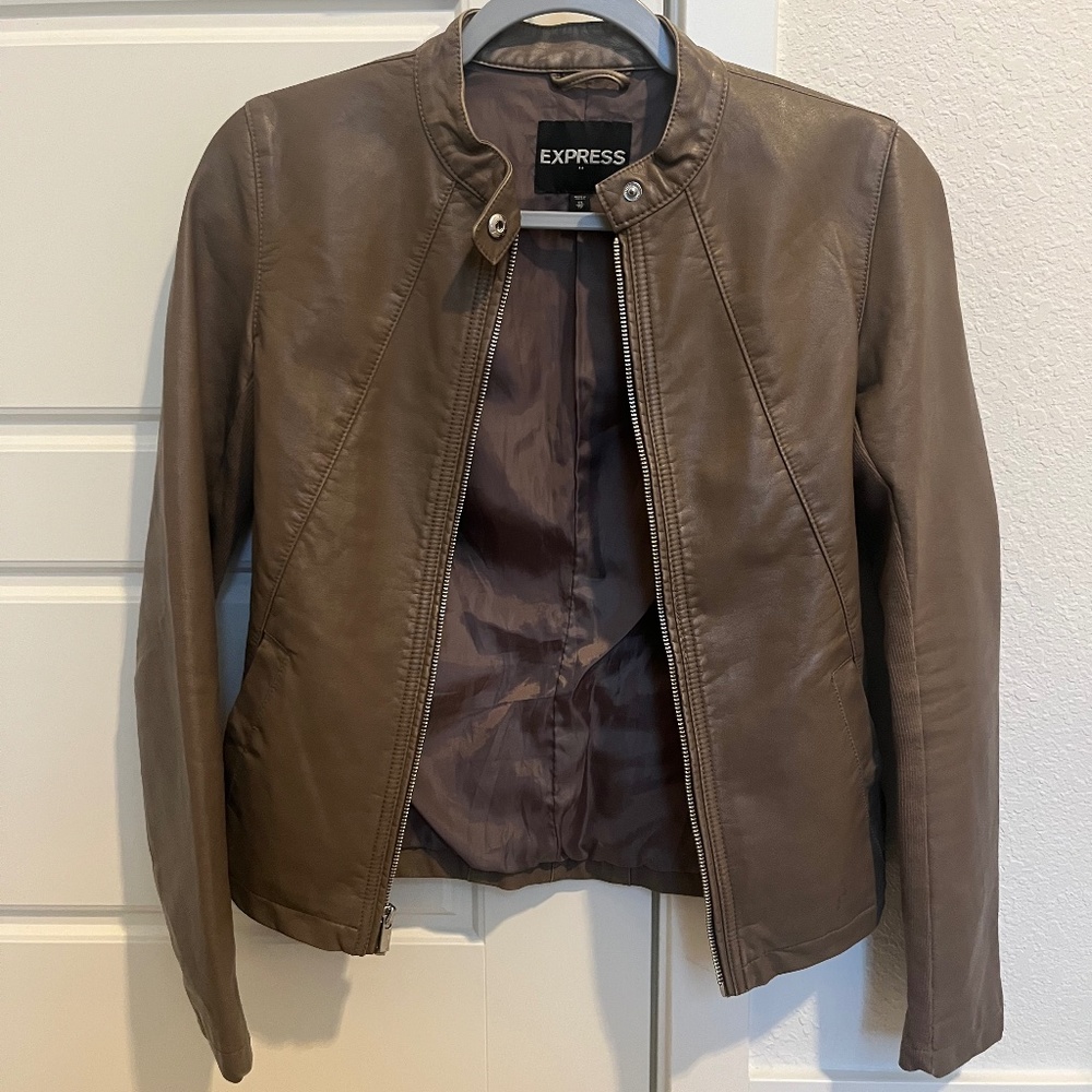 Express Faux Leather Jacket